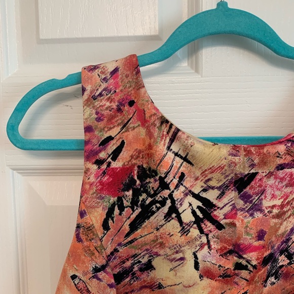 Charming Charlie RSVP bright patterned dress. Size XL - Picture 2 of 13